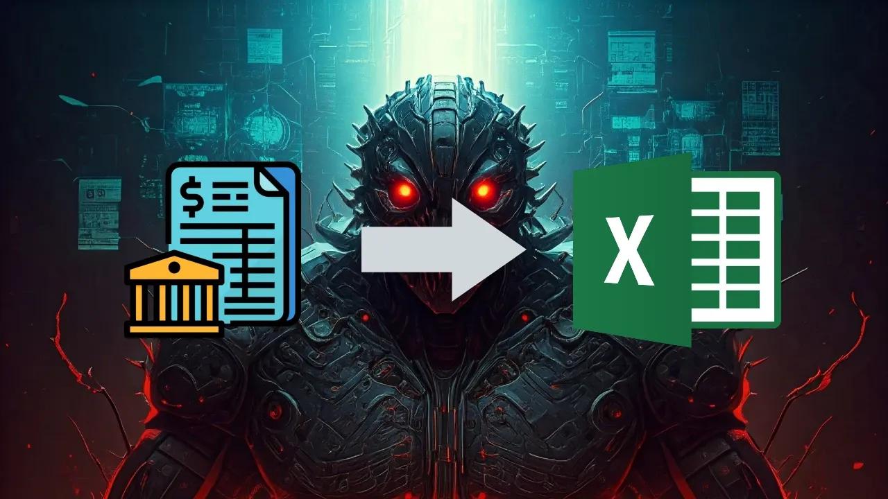 Cómo convertir un extracto bancario (PDF) a Excel (XLSX)