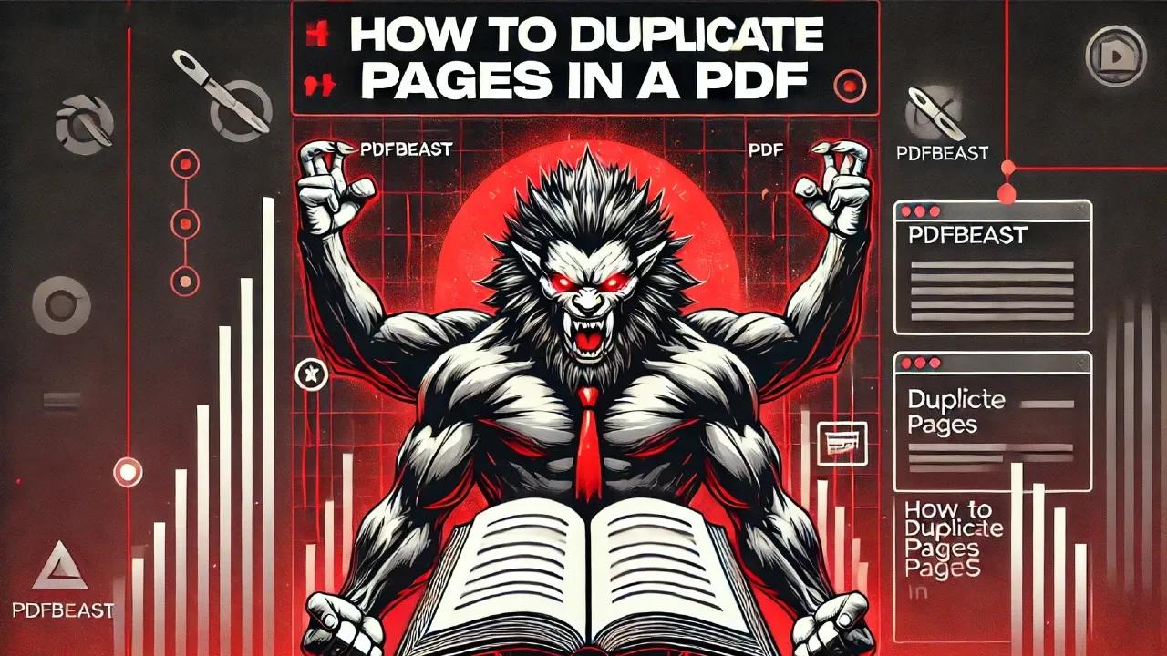 Cómo duplicar páginas en un PDF