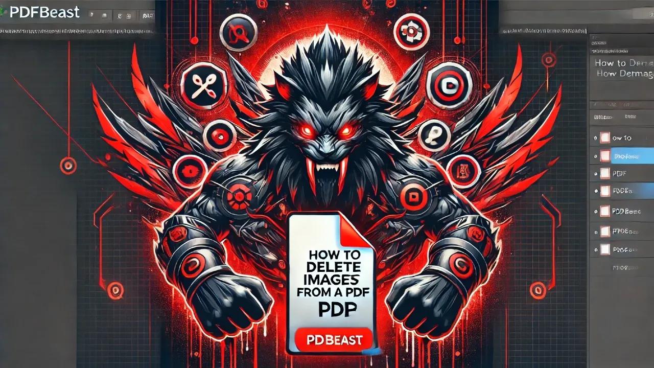 Cómo eliminar imágenes de PDF