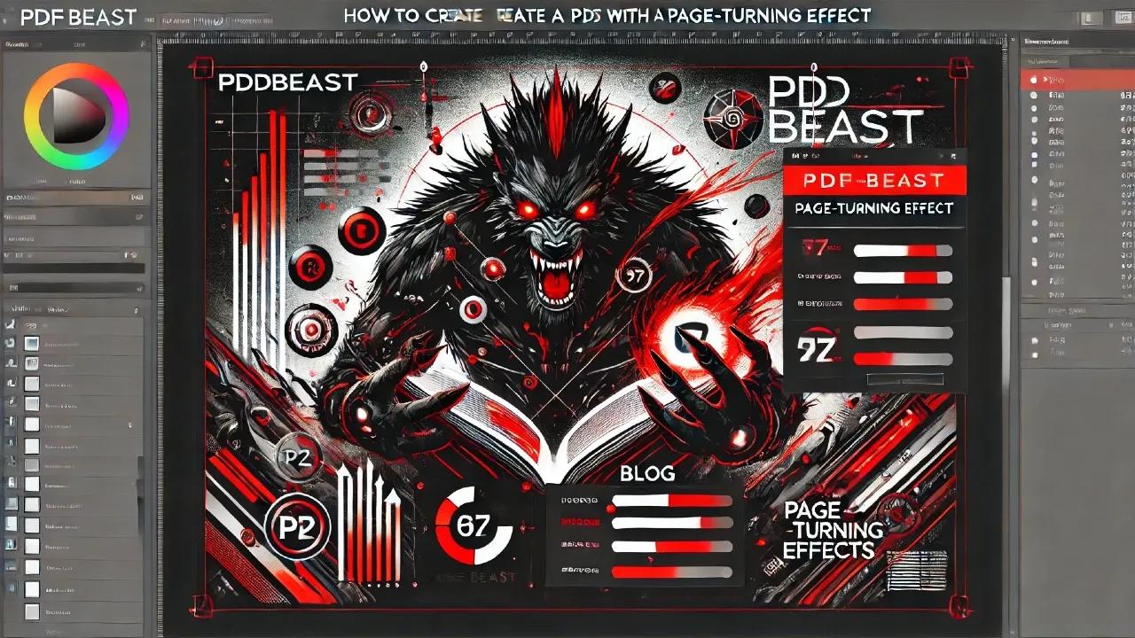 Cómo hacer un PDF con efecto de pasar página