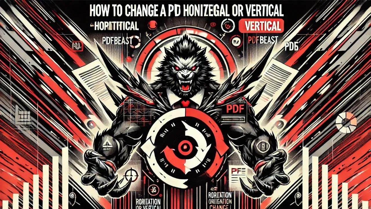 Cómo poner un PDF en horizontal o vertical